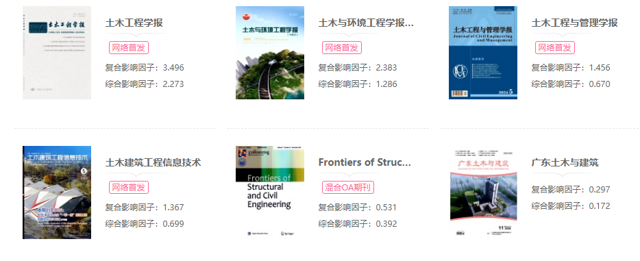 土木工程期刊