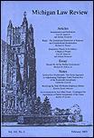 MICHIGAN LAW REVIEW