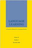 LANGUAGE LEARNING & TECHNOLOGY