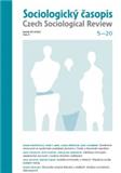 SOCIOLOGICKY CASOPIS-CZECH SOCIOLOGICAL REVIEW