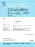 PERSONALITY AND INDIVIDUAL DIFFERENCES
