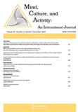 Mind Culture and Activity
