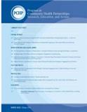 Progress in Community Health Partnerships-Research Education and Action