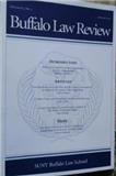 BUFFALO LAW REVIEW