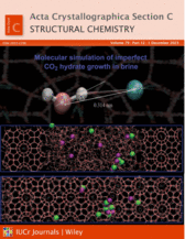 ACTA CRYSTALLOGRAPHICA SECTION C-CRYSTAL STRUCTURE COMMUNICATIONS