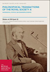 PHILOSOPHICAL TRANSACTIONS OF THE ROYAL SOCIETY OF LONDON SERIES A-MATHEMATICAL AND PHYSICAL SCIENCE